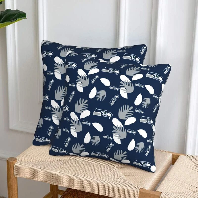 Seattle Seahawks Decorative Throw Pillow Covers