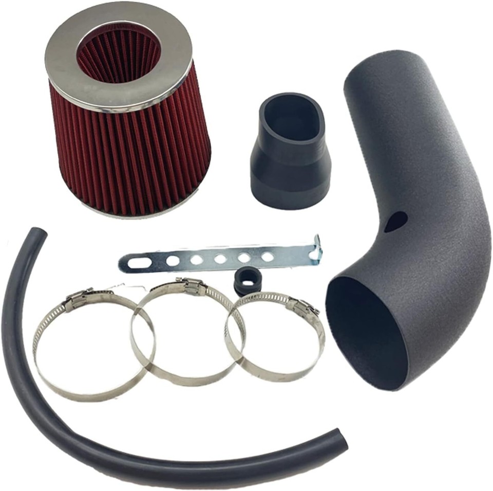 Cold Air Intake Filter Induction Kit Pipe Power Flow Hose System - Foto 9