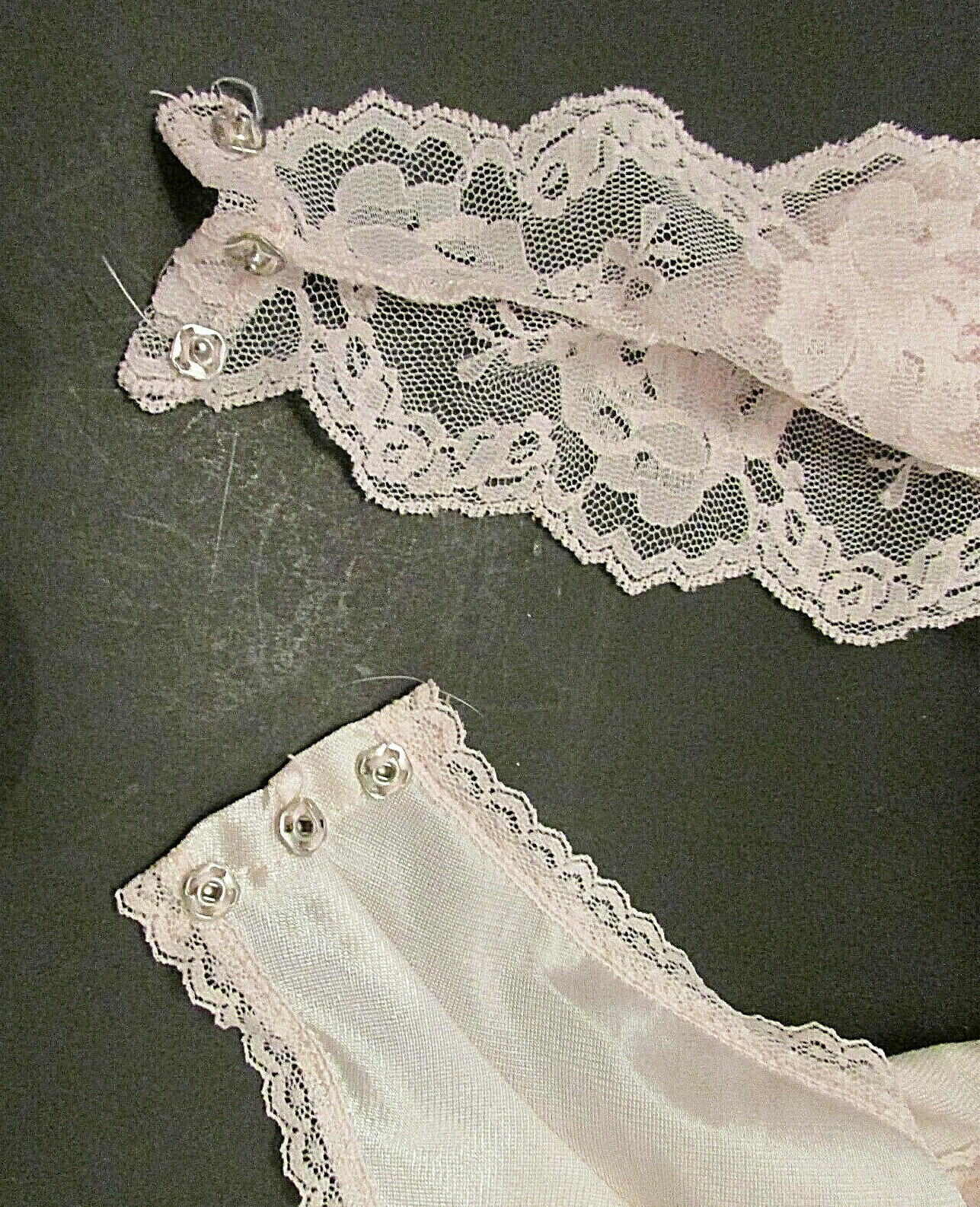 Alana Gale Intimates Teddy Romper One Piece Elastic Waist Nylon Bodysuit S Pink