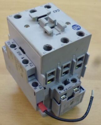 Leistungsschütz Allen Bradley C43 Schütz 100-C43YH-E10 Contactor 22kW 77-138V DC