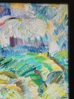 Signed Gilliam, 1987 Large 49" x 48" Abstract Original Painting African American — photo 3