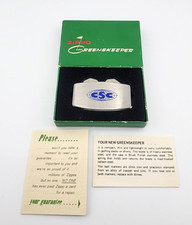 ZIPPO GREENSKEEPER BOX DESIGN ZIPPO LIGHTER MINT IN BOX ADVERTISING CSG EMBLEM