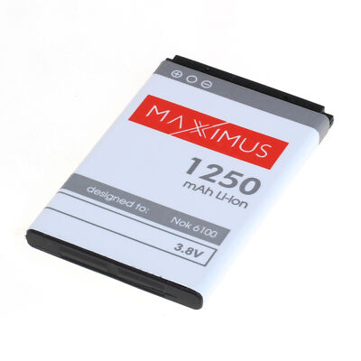 Akku Maxximus f. Nokia 5130 XpressMusic 1250mAh Li-Ionen (BL-4C)