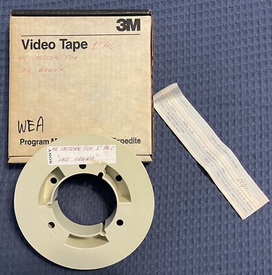 AN EMOTIONAL FISH-LACE VIRGINIA/1'' PAL PROMO MUSIC VIDEO MASTER TAPE 1990 WEA