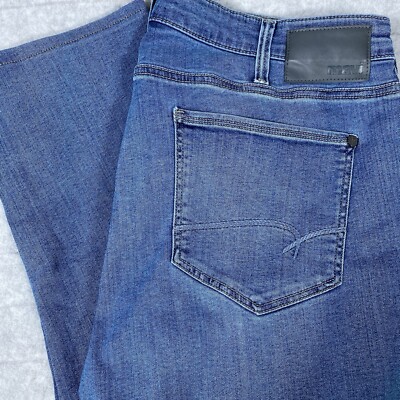 Mavi Marcus Men s Slim Straight Leg Blue Denim Jeans 38x26 Hemmed