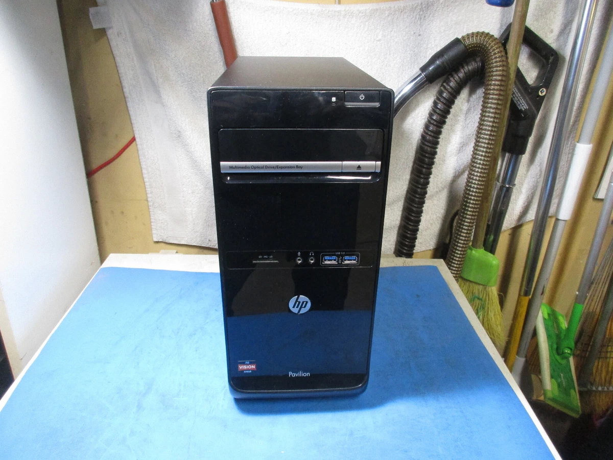 HP Pavilion P6 2327c PC AMD A10 5800K Processor 256GB SSD 1TB HHD 16GB WiFi DVD