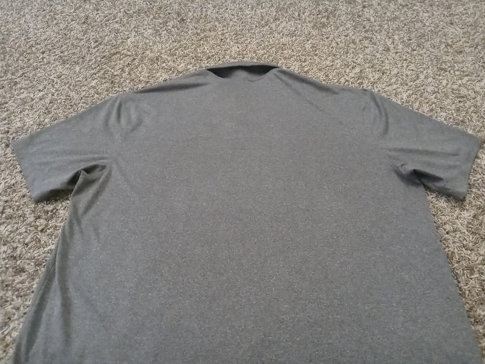 Nike Golf Cooper Autogroup Shirt Mens 3XL Grey Short Sleeve Polo