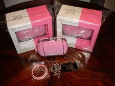 Stelle' Audio Mini Clutch Bluetooth Speaker (Metallic Pink)  Mini Woman's Purse