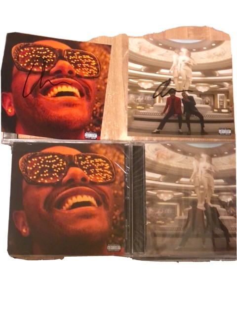 The Weeknd Heartless Blinding Lights Hand Signed Autographed Cd Single 014 For Sale Online Ebay