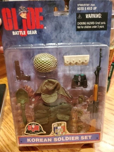 BRAND NEW!! GI Joe Battle Gear - Korean Soldier Set - 1998 - Hasbro