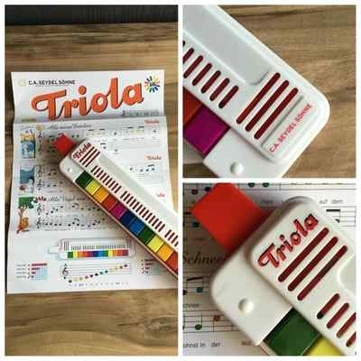 C.A.Seydel Söhne TRIOLA 12+Spielanleitg. Blasharmonika Edelstahlstimmzungen 2026