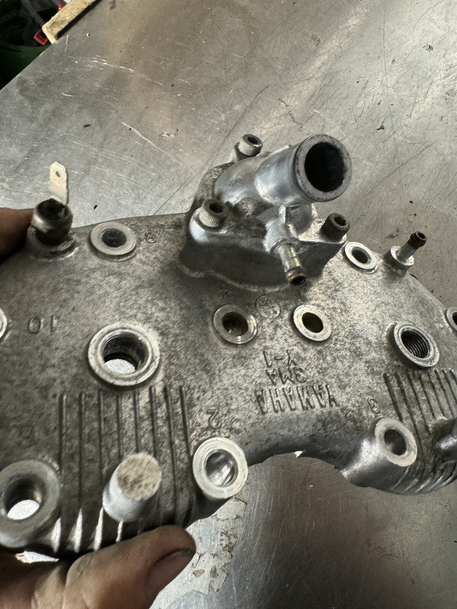 TZR250 シリンダーヘッド 3MA Yamaha TZR250 TZR 250 Cylinder Head 3MA Y-1 Motor Engine Oem Part