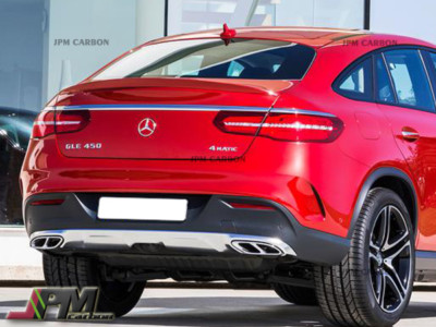 UNPAINTED - For 17-18 M-BENZ GLE450 GLE63 Coupe Only A Style Trunk Wing Spoiler