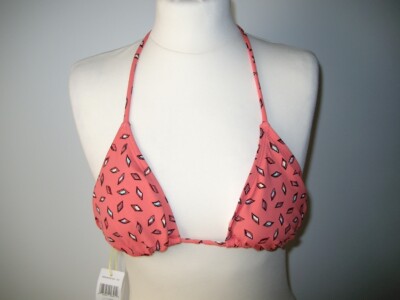 Bikini Oberteil apricot gemustert von BCBGENERATION Gr. XS  NEUWARE