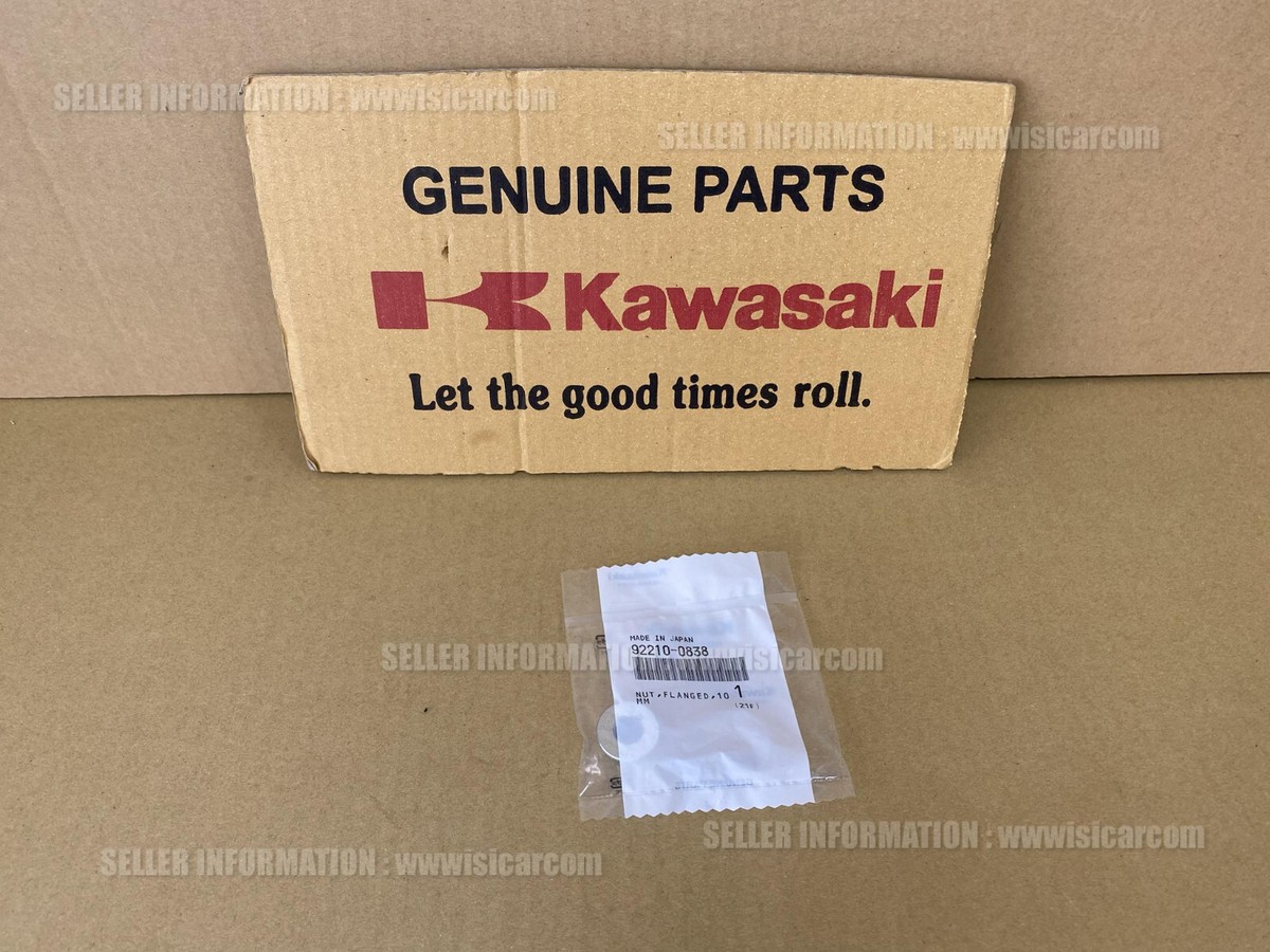 KAWASAKI KX65 2015 - 2026 NUT FLANGED 10MM 92210-0838 gear primary