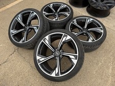 AUDI 20” RS5 RIMS 20 OEM STOCK GENUINE SET 4 Wheels Tires  8W06101025DR