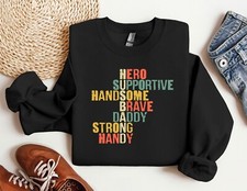 Husband Sweatshirt, Fathers Day Hoodie, Gift for Dad, Handsome Dad