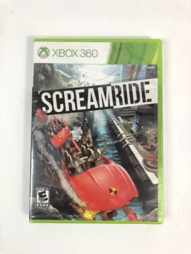 ScreamRide (Microsoft Xbox 360, 2015) Brand New Sealed Free Shipping
