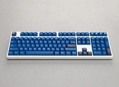 Striker R2 Blue PBT OEM Profile Full Set Keycaps For Cherry MX keyboard