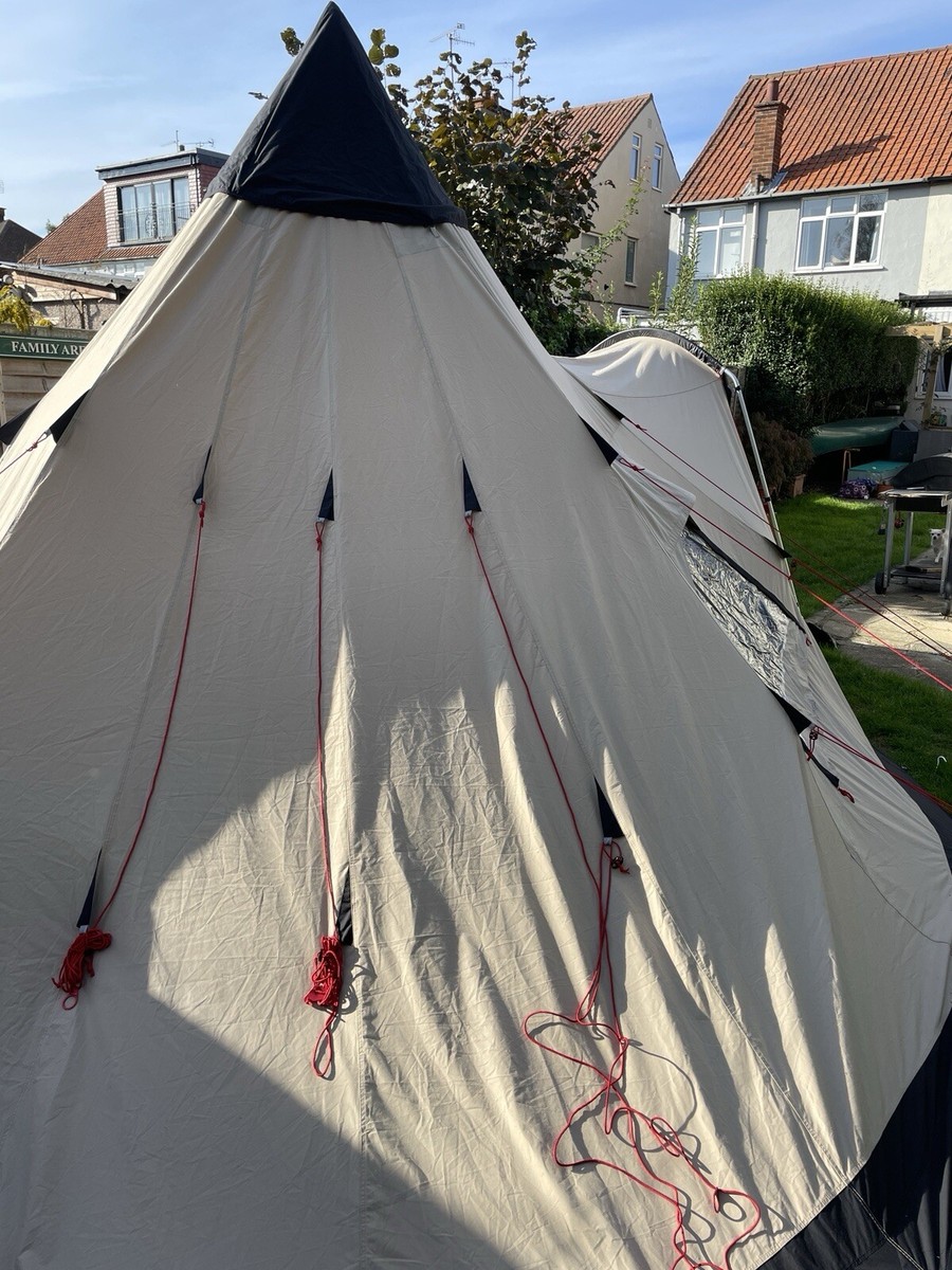 Robens Kiowa Polycotton Tipi Tent 10 Berth 5709388077455 UK