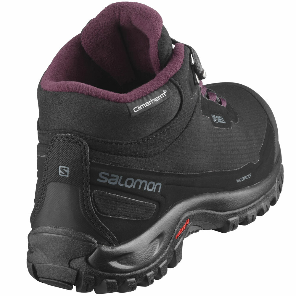 Salomon Shelter CSWP W scarpe invernali donna scarpe da neve nere