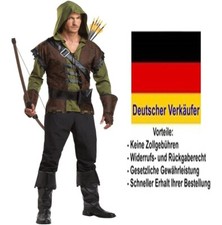 C24 - Herren Kostüm Robin Hood Krieger Karneval Fasching Verkleidung Männer