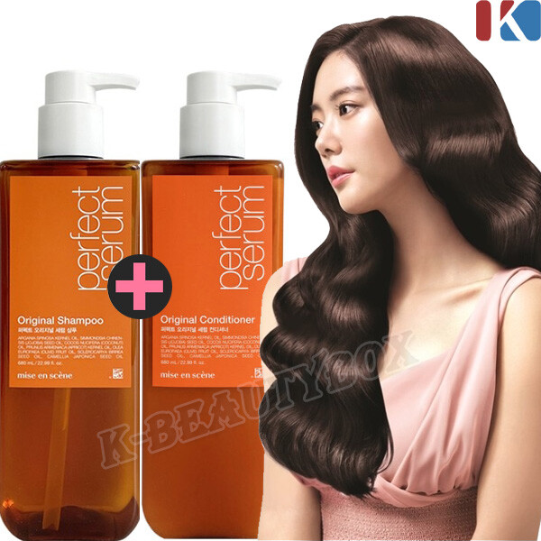 Miseenscene Perfect Serum Original Shampoo 23 oz + Conditioner 23