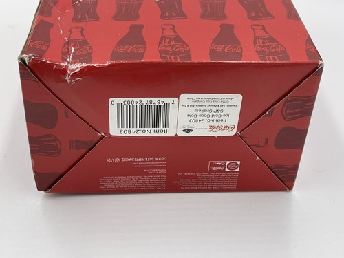 Coca-Cola 24803 ICE COLD 3pc Ceramic Magnetic Coke Bottle Salt & Pepper Set New - Picture 6 of 6