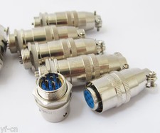 10 Sets 8mm 9mm 10mm 12mm XLR Aviation Panel Chassis Quick Fast Metal Connector