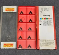 10pc Sandvik TCMT 1.8(1.5)1-PF 4225 Inserts Carbide Turning Machinist 090204-PF