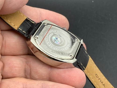 Swiss Made Cyma shell flower Dial Chronograph Date 5 Atm s/s Quartz Women Watch - Picture 12 of 20