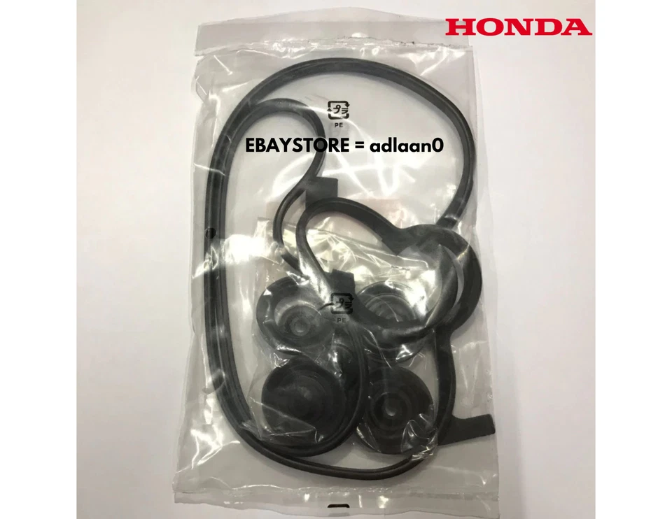 Genuine OEM for Honda Valve Cover Gasket COMPLETE KIT 12030-P0A-000 Seal Set Foto 4 de 4