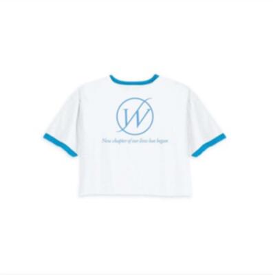 Red Velvet WENDY T-shirt S-size white Exclusive to SM GLOBAL SHOP