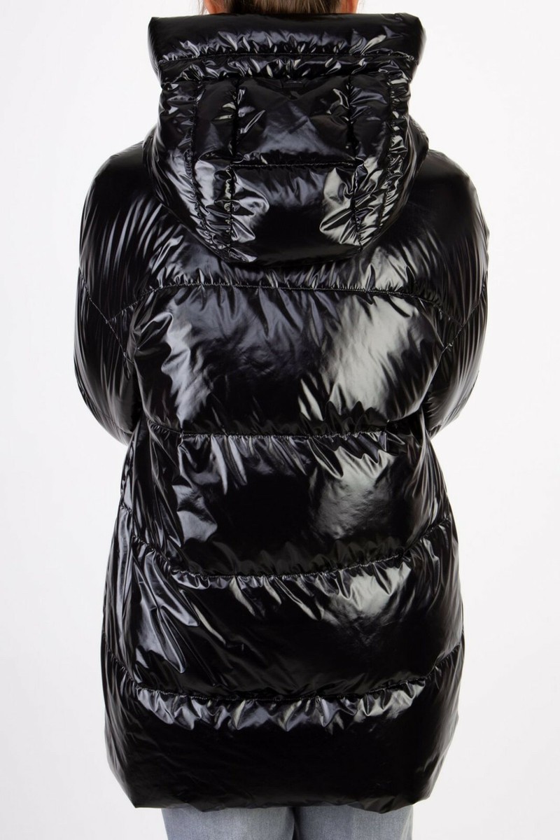 【関税＆送料込み】Herno Glossy Finish Puffer Jacket Clothi Herno Shiny Down Puffer Jacket with Drawstring Waist