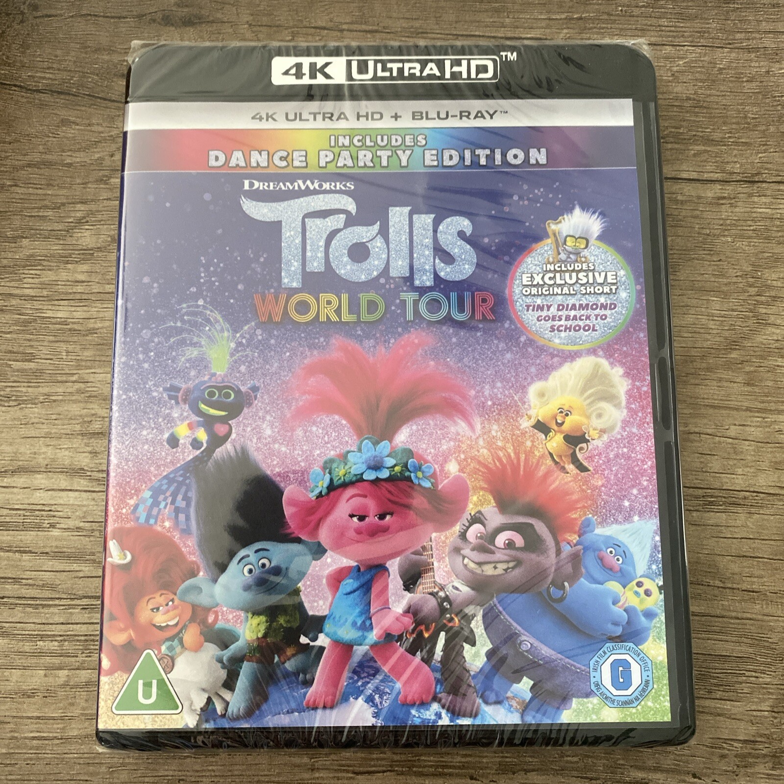Trolls World Tour NEW SEALED 4K UHD BLU RAY