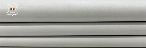 OFF WHITE Italian Goatskin Goat leather hides skins Bookbinding 6sqf 0.9mm #C402