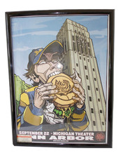 Affiche RYAN ADAMS & Cardinals Ann Arbor 2012 lithographie print tournée numérotée