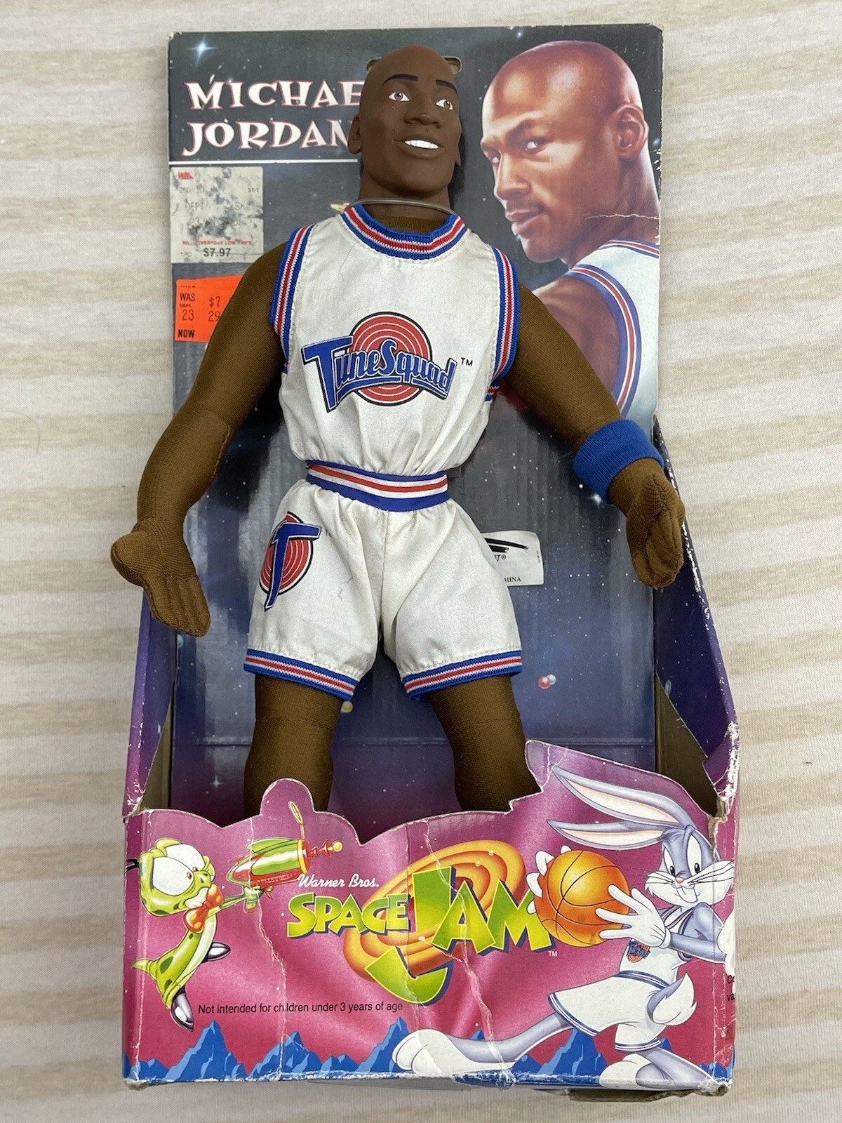 michael jordan space jam doll
