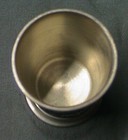 Vintage Hunting Wildlife Pewter Shot Glass Dog Elk Geese — photo 6