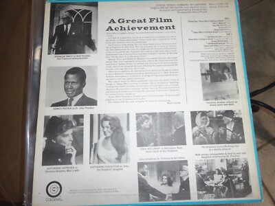 VINYL RECORD LP GUESS WHO'S COMING TO DINNER MUSIC FROM THE FILM