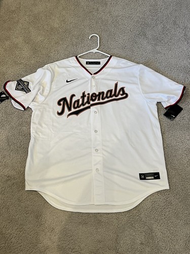 Nike Washington Nationals 2019 World Series Champions Heim Trikot Herren Größe XL