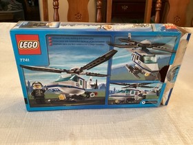 LEGO CITY POLICE HELICOPTER, SET 7741!!