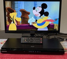 Samsung Blu-ray 3D Disc Player BD-D5500 Full HD 1080p HDMI Blk Remote Test/Works