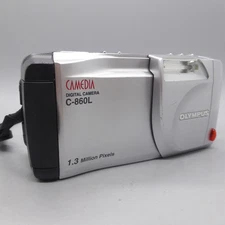 Olympus Digital Camera Camedia C-860L 1.3MP Silver Tested