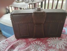 Vintage 1950 Diamond Deluxe Camera Bag With Secure Lock No Strap