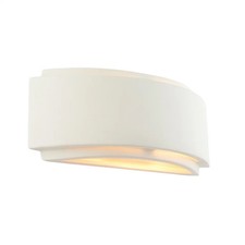 Wall Light White Gianna Ceramic Endon 76570