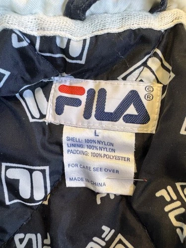 vintage Early 2000 fila pullover Zip jacket L Wu Tang image 3
