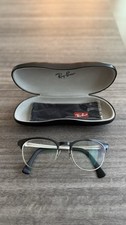 Ray Ban RB6317 2832 Black Silver Round Full Rim Eyeglasses 51 20 145 FRAMES ONLY