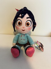 Disney Vanellope Von Sweetz Soft Toy Plush beanie bottom Ralph breaks internet 