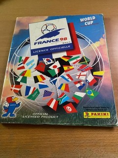 Panini World Cup98 Album France Complete With Entries Cover Sealed With Foil..